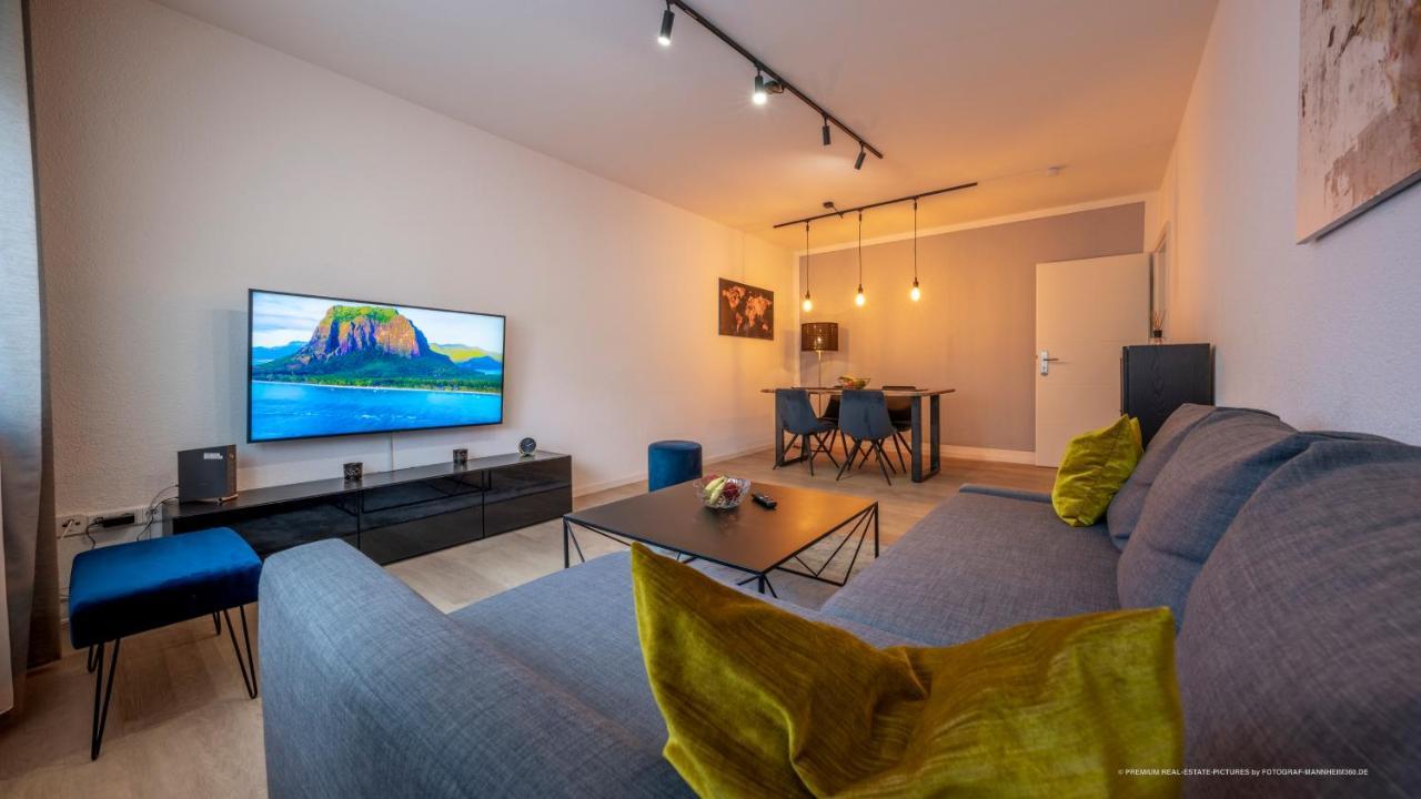 Flair: Stylisches Apartment - Netflix - Basf - Uni Mannheim Ludwigshafen am Rhein Bagian luar foto