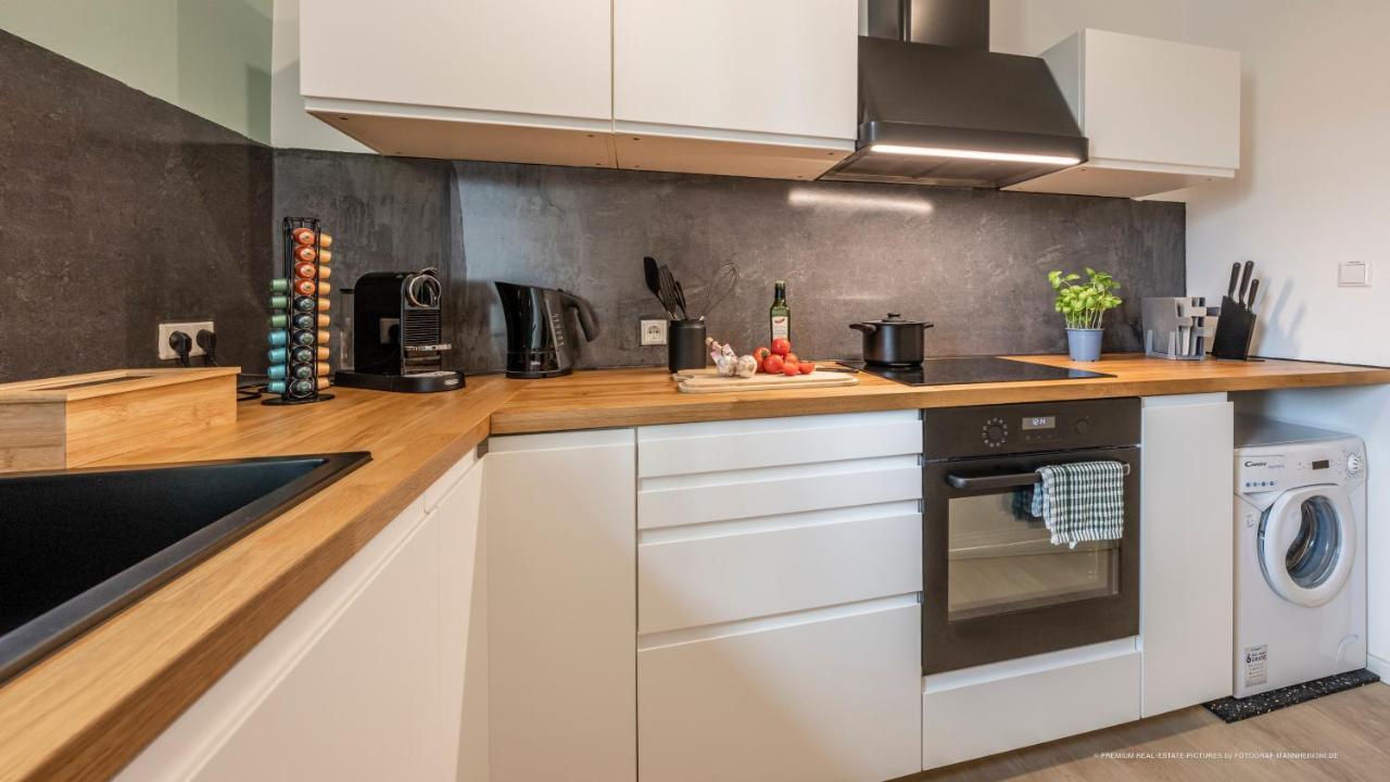 Flair: Stylisches Apartment - Netflix - Basf - Uni Mannheim Ludwigshafen am Rhein Bagian luar foto